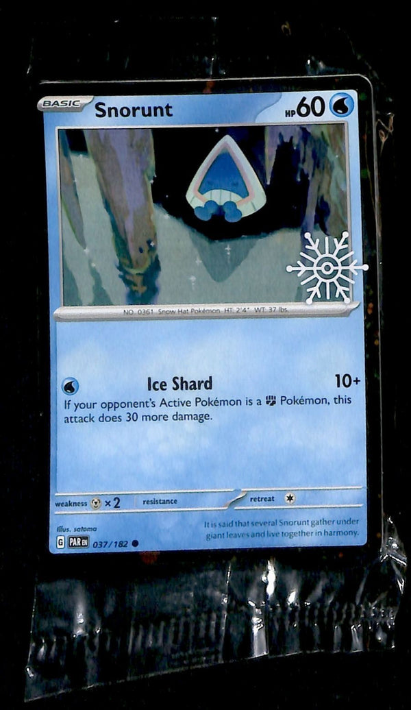 Snorunt Sealed Snowflake Stamped, Paradox Rift 037/182,NM