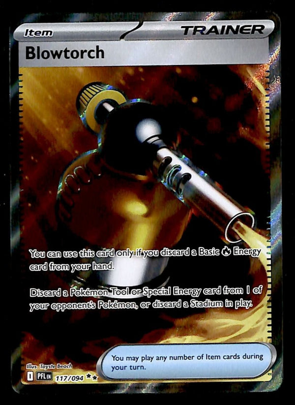 Blowtorch Full Art Phantasmal Flames 117/094, NM Pokemon Card