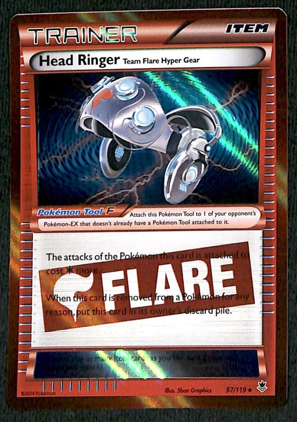 Head Ringer Holo Phantom Forces 97/119, NM Pokemon Card