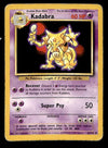 Kadabra Base Set 1999 Unlimited Print VG, 32/102 Pokemon Card.
