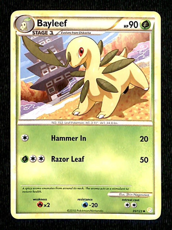 Hoppip Heartgold & Soulsilver NM, 35/123 Pokemon Card