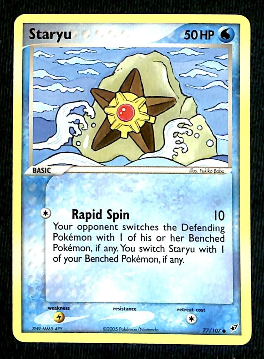 Stayu EX Deoxy NM, 77/107 Pokemon Card