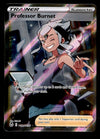Professor Burnet Full Art Silver Tempest TG26/TG30, NM Pokemon Card