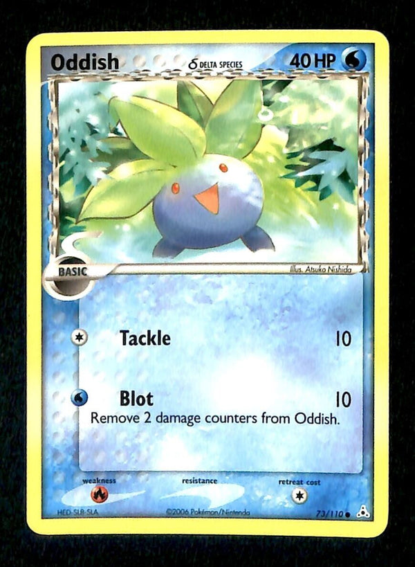 Oddish Holon Phantoms NM, 73/110 Pokemon Card