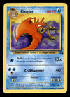 Kingler Fossil LP, 38/62 Pokemon Card