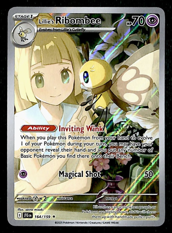 Lillies Ribombee Journey Together 164/159, NM Pokemon Card
