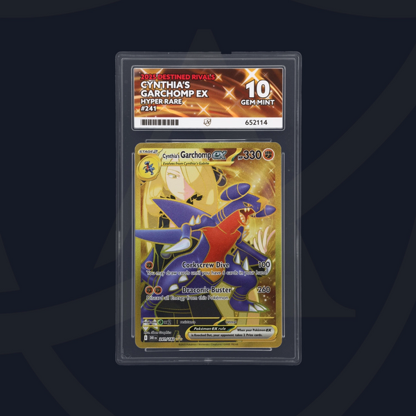 Cynthias Garchomp Destined Rivals 241/182, ACE 10 Graded Pokemon Card