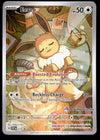Eevee Illustration SVP 173 Pokemon Center Stamped, NM Pokemon Card