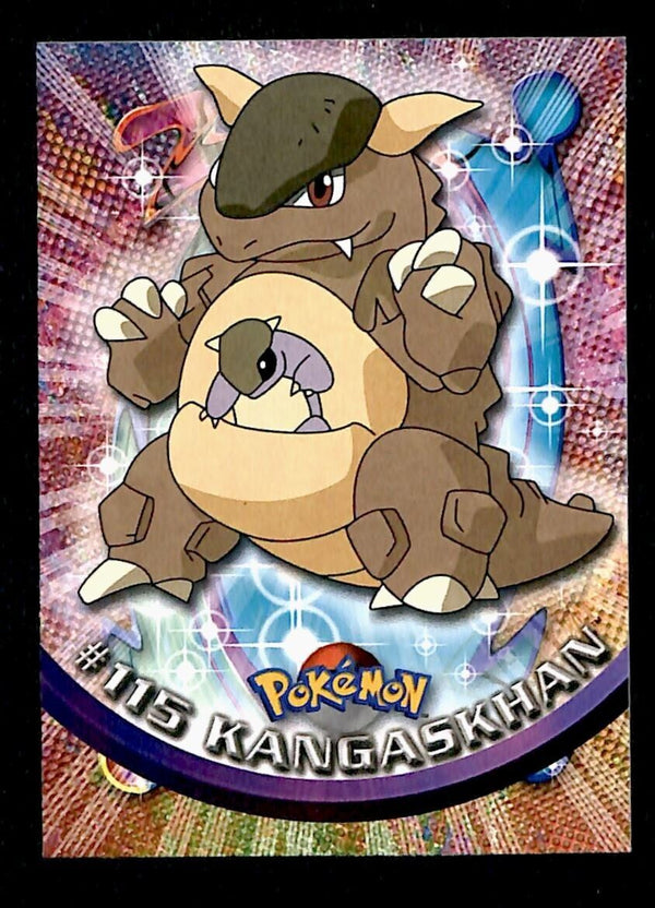 Kangaskhan Topps Card TV Animation Edition #115 NM