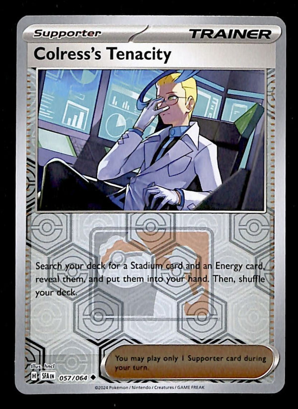 Colress's Tenacity Play Stamped Shrouded Fable 057/064, NM Pokemon Card