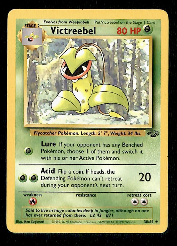 Victreebel Jungle LP, 30/64 Pokemon Card