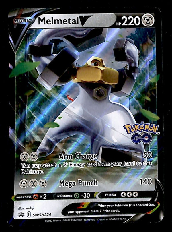Melmetal V Black Star Promo SWSH224, NM Pokemon Card