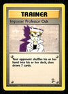 Imposter Professor Oak Base Set 2 NM, 102/130 Pokemon Card