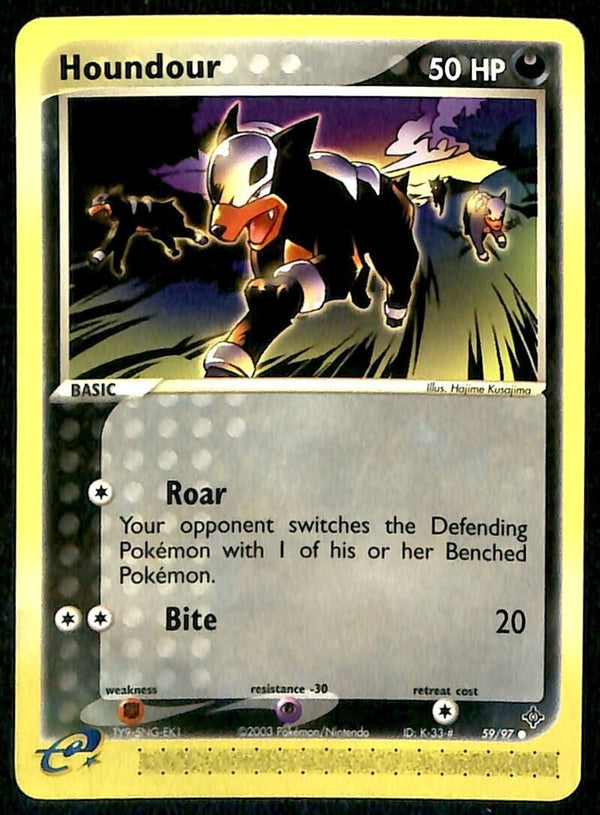 Houndoom EX Dragon NM, 59/97 Pokemon Card Houndoom EX Dragon NM, 59/97 Pokemon Card