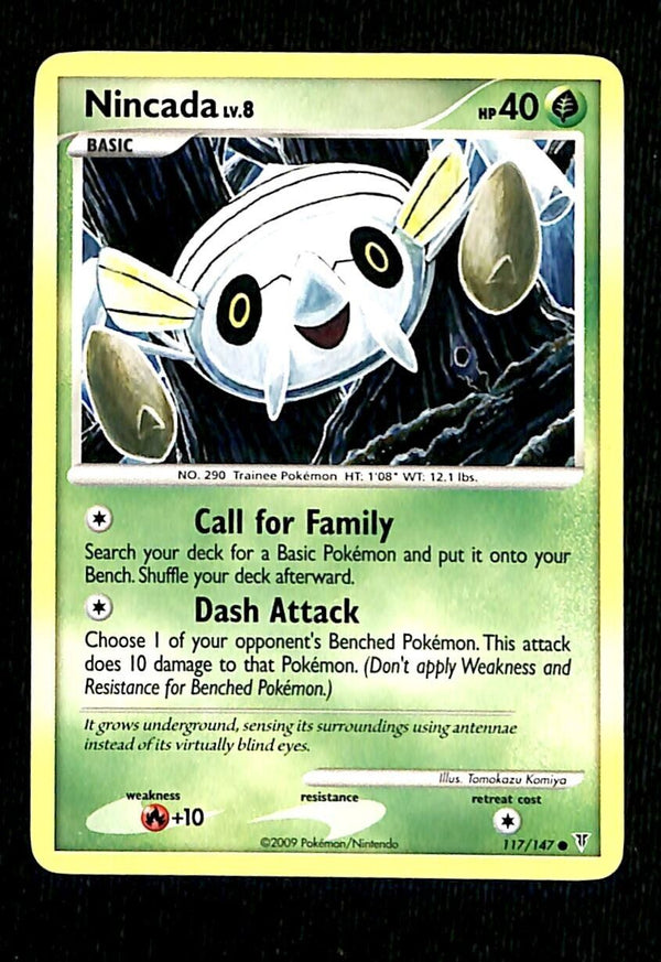 Nincada Supreme Victors NM, 117/147 Pokemon Card Nincada Supreme Victors NM, 117/147 Pokemon Card
