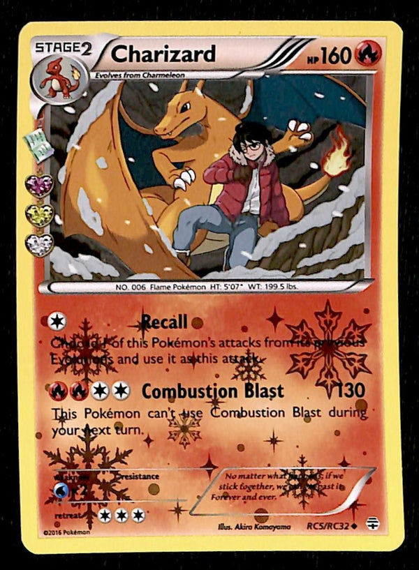 Charizard Holo Generations Radiant Collection RC5/RC32, EX Pokemon Car Charizard Holo Generations Radiant Collection RC5/RC32, EX Pokemon Car