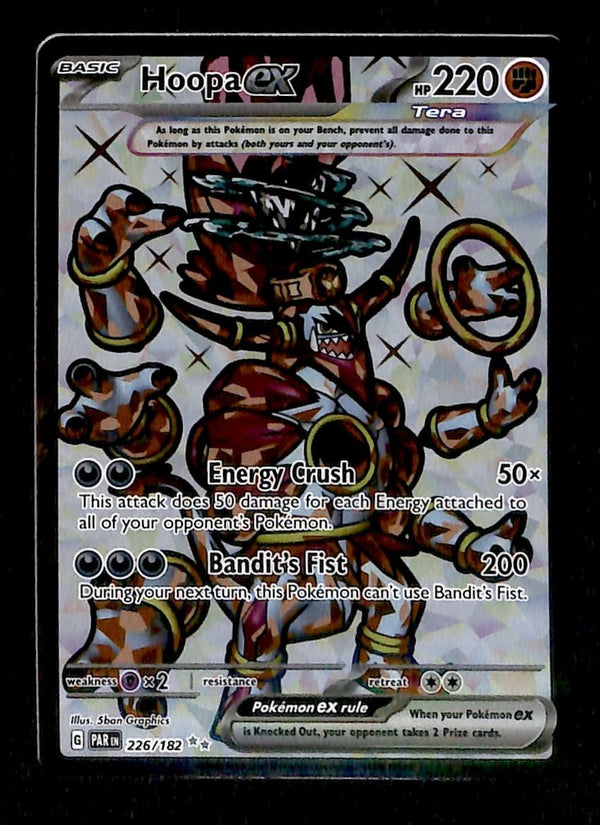 Hoopa ex Full Art Paradox Rift 226/182,NM Pokemon Card