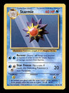 Starmie Base Set 1999 Unlimited Print EX, 64/102 Pokemon Card.