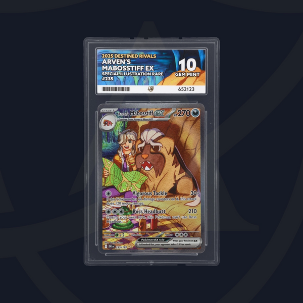 Arvents Mabosstiff Destined Rivals 235/182, ACE 10 Graded Pokemon Card