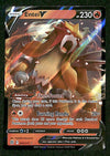 Entei V Ultra Rare Brillint Stars 022/172, NM Pokemon Card