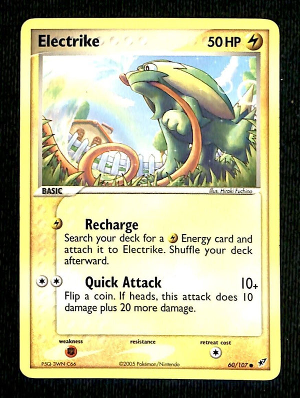 Electrike EX Deoxy NM, 60/107 Pokemon Card