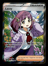 Lacey Full Art Trainer Rare Stellar Crown 166/142, NM Pokemon Card