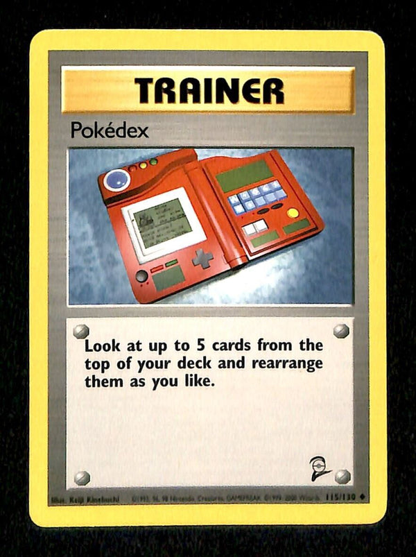 Pokedex Base Set 2 NM, 115/130 Pokemon Card