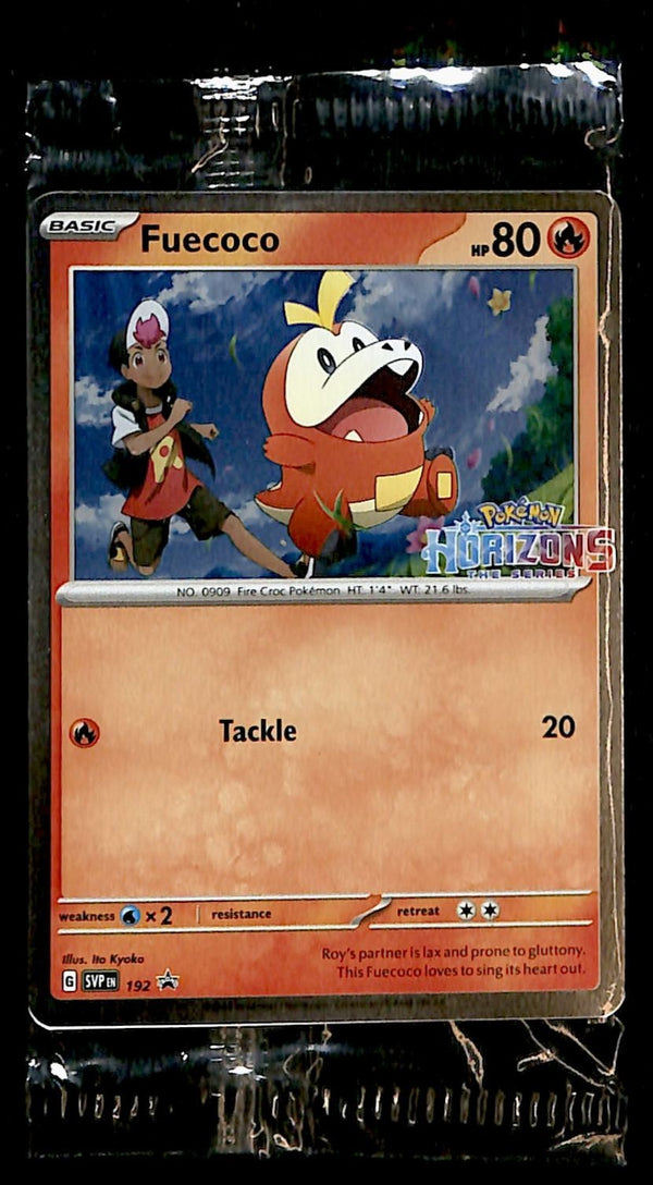 Fuecoco ex Black Star Promo SVP 192, Sealed Pokemon Card