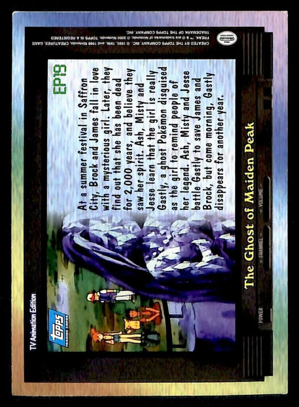 EP19 The Ghost Of Maiden Peak Topps Card TV Animation Edition EX
