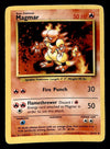 Magmar Base Set 1999 Unlimited VG, 36/102 Pokemon Card.