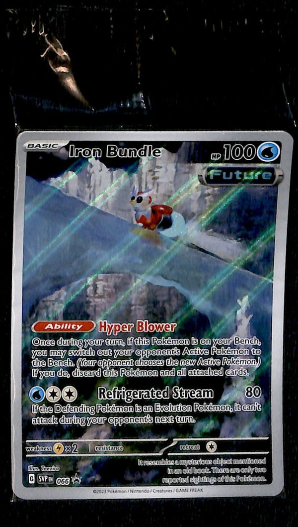 Iron Bundle Full Art Promo SVP 066, SEALED Pokemon Card