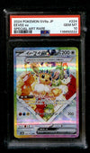 Eevee ex SAR Japanese Terastal Festival 224/187, PSA 10 Pokemon Card