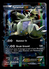 Tyranitar EX Ultra Rare Ancient Origins 42/98, VG Pokemon Card