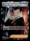 Team Rockets Giovanni Full Art Trainer Destined Rivals 225/182, NM PokemonCard