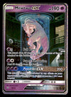 Mewtwo GX Secret Rare Shining Legends 78/73, NM Pokemon Card