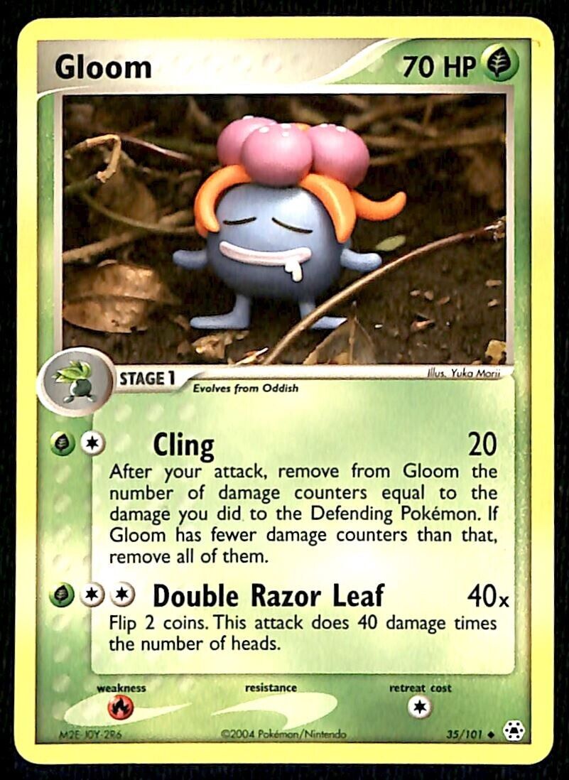 Gloom Hidden Legends EX, 35/101 Pokemon Card