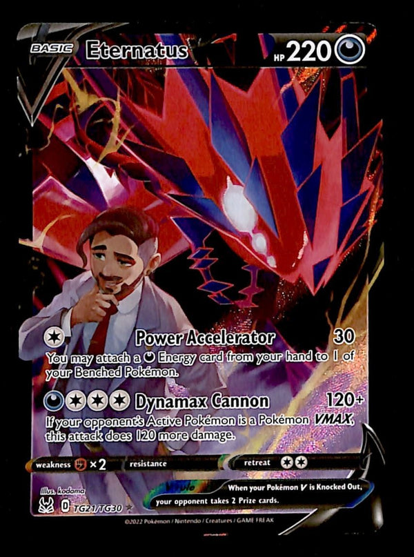 Eternus V Ultra Rare Lost Origin TG21/TG30, NM Pokemon Card