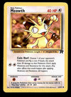 Meowth Team Rocket NM, 62/82 Pokemon Card.