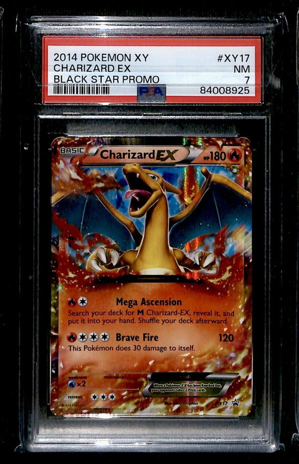 Charizard ex Black Star Promo XY17, PSA 7 Pokemon Card