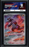 Groudon Illustration Rare Paradox Rift 199/182, ACE 8 Pokémon Card