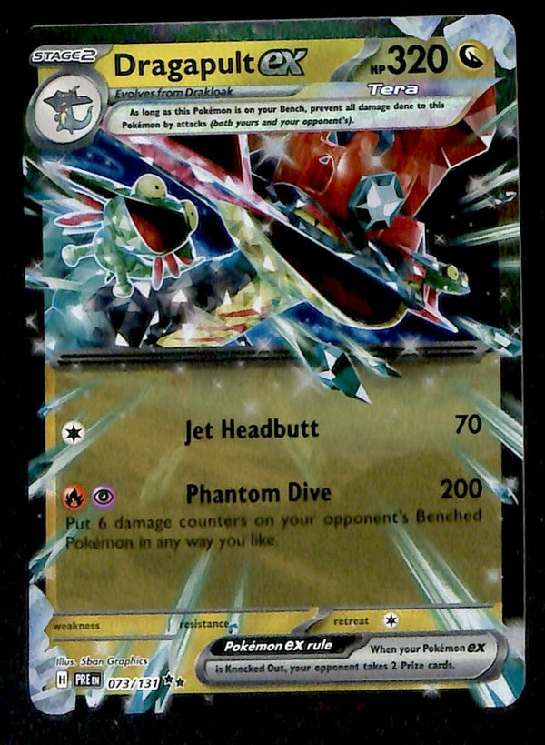 Dragapult ex Prismatic Evoloutions 073/131, NM Pokemon Card