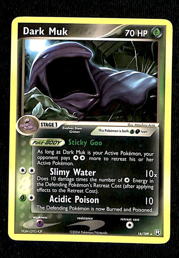 Dark Muk Team Rocket Returns NM, 16/109 Pokemon Card Dark Muk Team Rocket Returns NM, 16/109 Pokemon Card