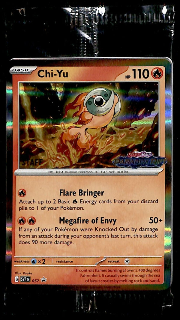 SV04 Pre-release Staff Card Set Of 4 Sealed SVP 057,058,059,060 NM PokemonCard