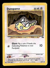 Dunsparce Neo Discovery VG, 54/75 Pokemon Card.