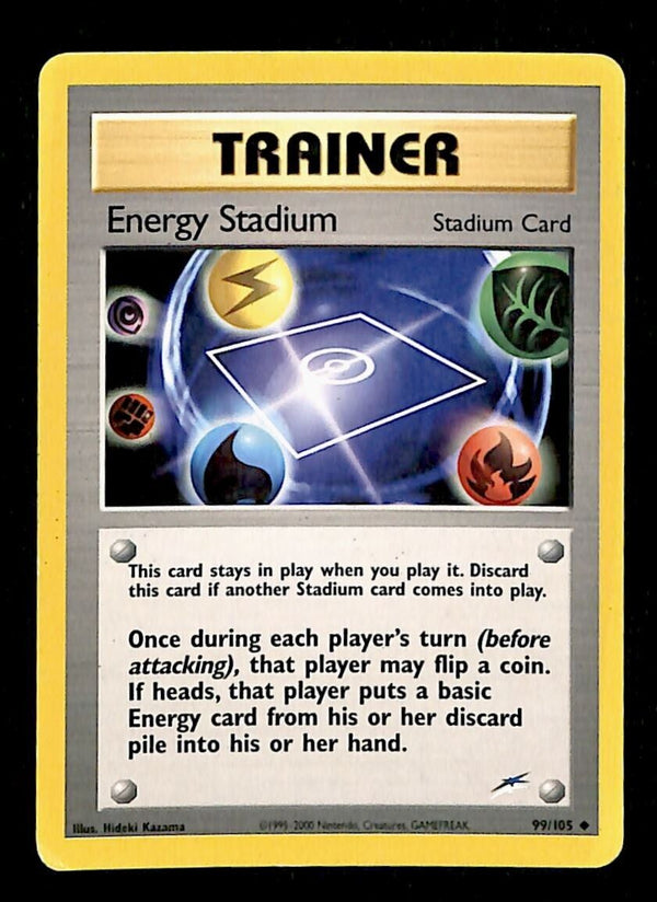 Energy Stadium Neo Destiny VG,  99/105 Pokemon Card