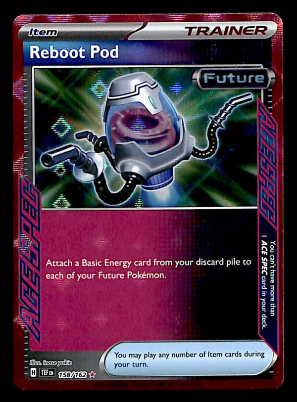 Reboot Pod Ace Spec Temporal Forces 158/162, NM Pokemon Card
