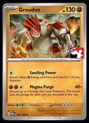 Groudon Play! Stamped, Paradox Rift 093/182,NM Pokemon Card