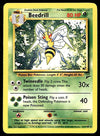 Beedrill Base Set 2 NM, 21/130 Pokemon Card