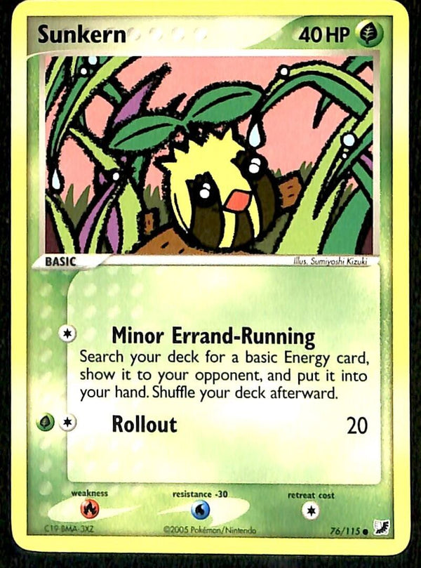 Sunkern Unseen Forces NM, 76/115 Pokemon Card