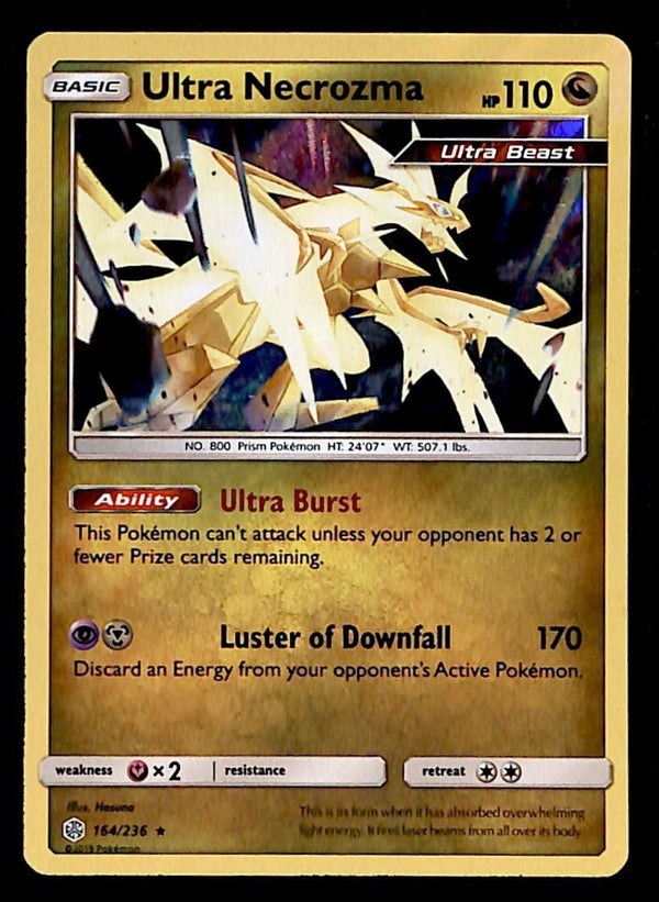 Ultra Necrozma Holo Unified Minds 164/236, NM Pokemon Card